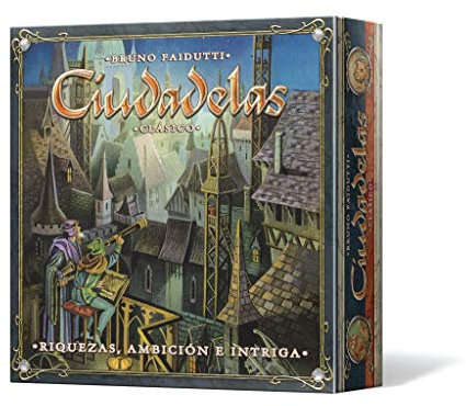 Edge Studio | Ciudadelas Clásico | Juego de Cartas para Grandes Grupos de Amigos | Estrategia | A Partir de 10 Años | De 2 a 7 Jugadores | 45 Minutos por Partida | Español