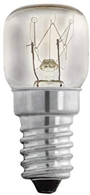 EGLO Lampadina Alogena LM_HAL_E14, per Forno a Incandescenza 300 °C, Lampadina Alogena da 15 Watt, 85 Lumen, Luce Bianca Calda, Dimmerabile, 2200 Kelvin, Lampadina T22, Diametro 2 cm