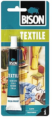 Bison Tarjeta adhesiva textil, 25 ml