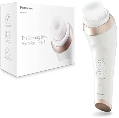 Panasonic Prestige 3-in-1 Gesichtsbürste EH-XC10, Japanese Rituals, Tiefenreinigung, Make-up-Entfernung, Mikroschaumtechnologie
