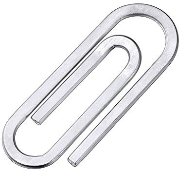 FaithHeart Pinza Hombre Acero Inoxidable 316L Clip Dinero para Billetes Tarjetas Sujetador de Papeles y Bolígrafos Accesorio Equipaje