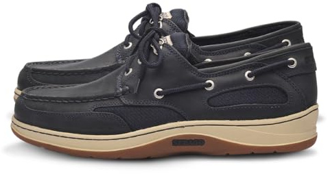 Sebago Homme Clovehitch Ii Fgl Waxed Chaussures bateau, Bleu Blue Navy 908, 47 EU