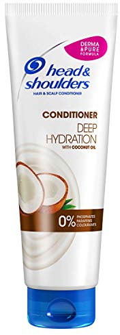 Head & Shoulders Deep Hydration Shampoo Against Dandruff and Scalp Conditioner with Coconut Oil 275 ml