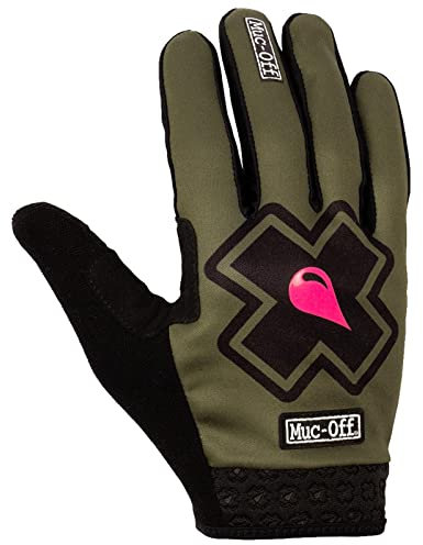 Muc-Off M, MTB Gloves-Green Unisex Erwachsene, Grün