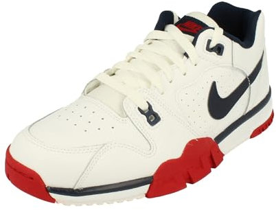 Nike Cross Trainer Low Herren Trainers CQ9182 Sneakers Schuhe (UK 8 US 9 EU 42.5, White Obsidian Gym red 101)