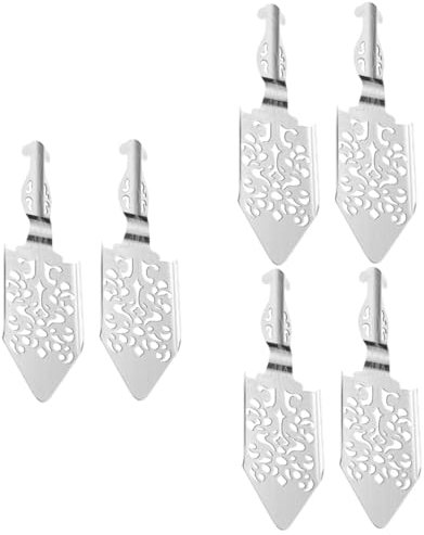 Alipis 6pcs Absinthe Spoon Filter Steel Spoon for Absinthe Dripper for Fountain Parties