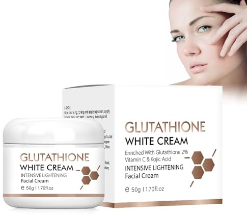 Eazerom 06 Glutathion Whitening Cream,50g Anti Aging Face Cream,Moisturizing Skin Brightener Cream,Glutathione White Cream Facial Dark Spots Remover,Skin Lightening Cream,Face Moisturizer