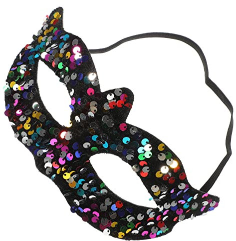LIFKOME Maske Für Maskenballpartys Venezianische Karnevalsmaske Aus Pvc Mit Verstellbarem Gummiband Geeignet Für Halloween Cosplay Und Partys