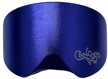 COOLCASC® Coolmasc - Skibrillenschutz aus Mikrofaser, Blau | Recyceltes RPET Mikrofaser, reinigt die Scheibe, schützt vor Kratzern, einfach aufzuziehen, Skiausrüstung, Geschenk Skifahrer