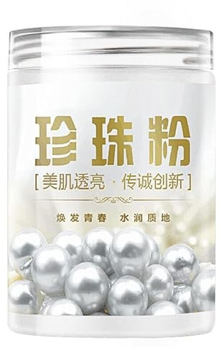 400g Polvo De Perla Natural Agua Fresca Polvo Zhenzhu Tea De Hierbas Chino Original Tee Perfumado Sin Aditivos Tea De Hierbas Verde Orgánico Para Pieles Blancas Se Puede Aplicar Externamente