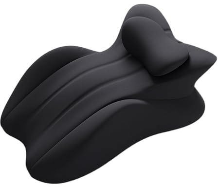 Cuscino di sostegno per la schiena, cuscino in schiuma soffice per il sonno laterale, cuscino di sollevamento traspirante antiscivolo con fodera lavabile per sedersi, leggere, riposare, e