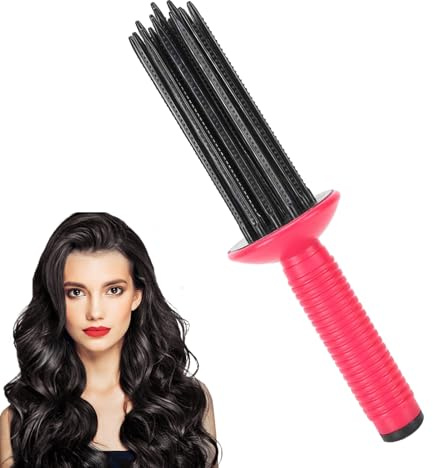 Curly Hair Brush - Haushaltsfrauen-kämme Für Flauschiges Haar - Hair Curler Zur Erzeugung Natürlicher - Curly Hair Styler Für Reisen, Zuhause, BüHnenauftritte