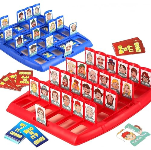 Guess Who Game, Board Game Guess Who, Classic 24 Holy Characters, Educational Family Game Night Toy, Fun Family Guessing Board Games, Party Games for 2 Players, For Children Over 4 Years Old