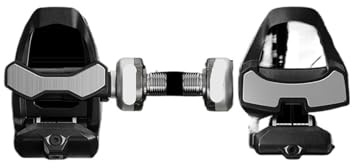 Bicycle Pedal, Compatible With Magene, Replacement For KEO, Power Meter Cadence Balance SPD-SL Parts(P715 K-Silver)