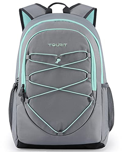 TOURIT kühlrucksack 25L Wasserdichter kühlrucksack Ultraleichter Rucksack für Picknick, Camping, Wandern, BBQ Grau