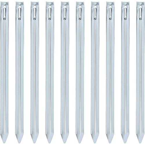 Viirkuja 35 cm Sandheringe Set | 10 extra Lange Zeltheringe | 2 cm breit, 1,5 mm dick | Camping & Zelt