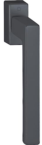HOPPE Parallel-Schiebe-/Kipp-Griff TOULON Secustik, Aluminium schwarz matt