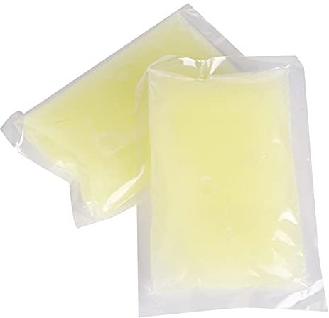 Paraffinwachs, 2 Stück Paraffinwachs Feuchtigkeitsspendende Pflege Paraffinwachs Bad Hand Fuß Schönheitsmaske Winter Hautpflege Wachs Nachfüllungen Spa Home Gesichtsbehandlungen Fuß Wac(Zitrone)