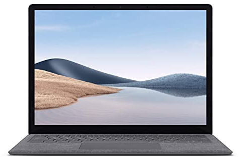 Microsoft Surface Laptop 4 Super-Thin 13.5 Inch Touchscreen Laptop (Platinum) – Intel Core i5, 16GB RAM, 512GB SSD, Windows 11 Home, 2022 Model