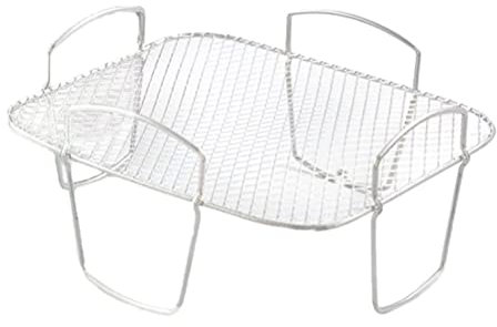 Cestello Per Friggitrice Ad Aria in Acciaio Inossidabile, Cestello Per Friggitrice Ad Aria Per Forno, Griglia Per Friggitrice Ad Aria, Accessorio Per Friggitrice da Forno da 8,07 Pollici(griglia)