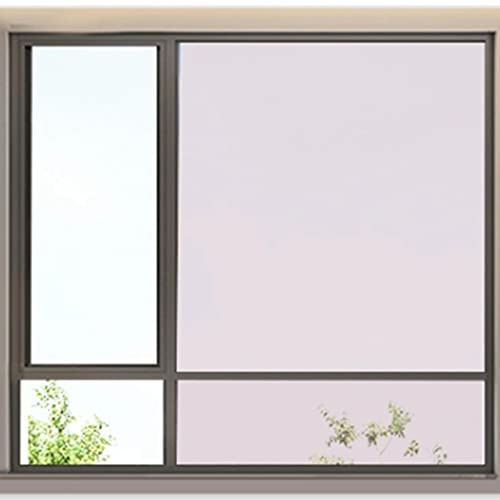 Sonakia Fensterfolie Sonnenschutz, Reflektierende Fensterfolie, Spiegelfolie Fenster, Uv-Block-Folie Für Fenster, Selbstklebend Fensterfolie Für Sichtschutz Im Zuhause/büro,WxH-50x120cm(19.7 * 47in)