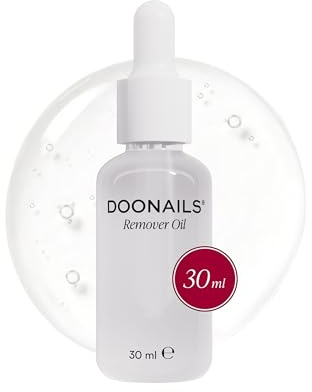 DOONAILS - Huile dissolvante pour enlever en douceur les presses à ongles et les bandes de gel - Huile pour ongles avec des ingrédients de soin - sans solvant, colorant ni parfum (30ml)