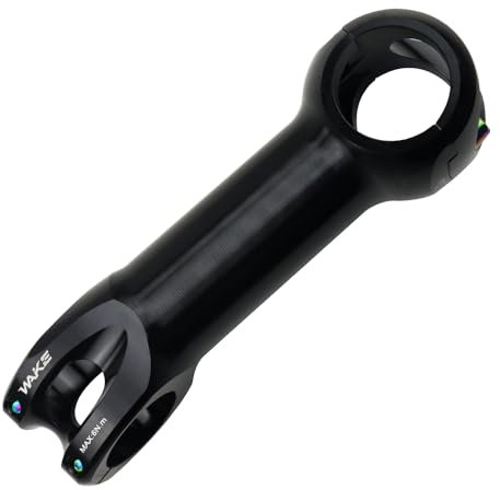 BESNIN Fahrrad Vorbau Schwarz MTB Vorbau Drop 10 Grad 31.8mm 45mm/60mm/70mm/80mm/90mm/100mm/110mm/120mm Mountainbike Vorbau Lenker Vorbau für Radsport Aluminium (Drop 10 Grad, 120mm)