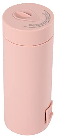 450ML Petite Bouilloire Portable Mini Bouilloire Électrique Bouilloire portable Gobelet thermique Eau chaude Thé Café Chauffage Voyage 300W Rose