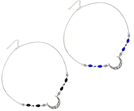 FRCOLOR 8 Stück Hohle Mondkopfkette Boho Mond Haar Accessoires Vintage Kopfkette Braut Kopfkette Quasten Kopfkette Braut Kopfschmuck Für Hochzeit Strass Haar Accessoires