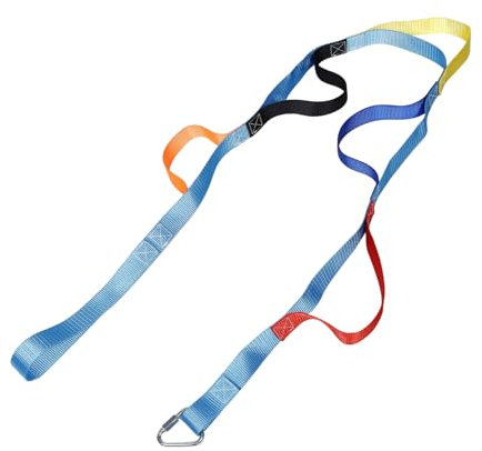 ibasenice Strickleiter Für Junge Mädchen Outdoor Kletterspielzeug Hängende Leiter Seilklettern Spielset-aufsatz Kletteraufsatz Multifunktionale Leiter