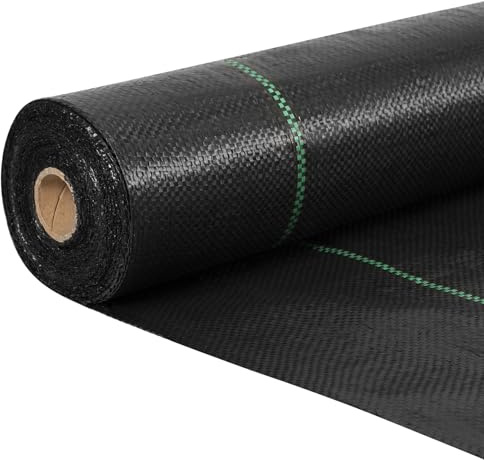 Hebitod Unkrautvlies 100g/m² Gartenvlies,100 * 10000cm, Bodengewebe Wasserdurchlässig,Unkrautfolie Reißfest und UV-Stabilisierung,für Garten