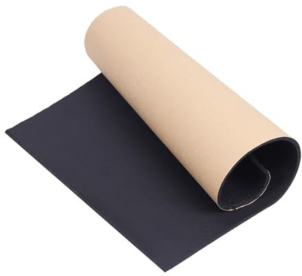 Tappetino Fonoassorbente Per Auto Fonoassorbente Cellule Chiuse Antirumore 30x50Cm Spessore 3Mm/6Mm/8Mm/10Mm Isolamento Gomma Smorzamento Fonoassorbente(8mm)
