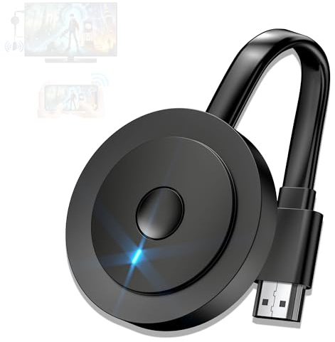 Adaptateur HDMI Sans Fil,SOCLLLife HD Dongle HDMI Sans Fil,Miracast HDMI Display Adapter Dongle,Ordinateur Portable/Téléphone/Tablette Android/OS/Windows/Mac OS vers un PC/Moniteur/Projecteur HDTV,17