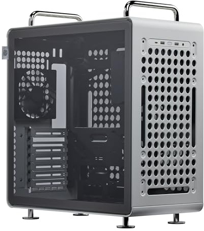Cooler Master QUBE 540 Boîtier Tour intermédiaire ATX à Haut débit d'air, dégagement Maximal du GPU 415 mm, prêt à l'emploi RTX 5090|RX 9070 XT, Verre trempé, Design modulaire et Personnalisable