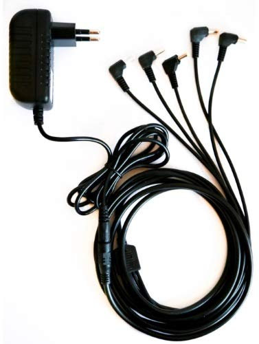 Top Chargeur * Adaptateur Secteur Alimentation Chargeur 9V avec Câble Cordon Rallonge Extension DC Diviseur pour Alimenter jusqu'à 5 Claviers Korg Volca