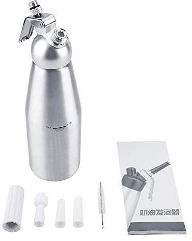 Dispensador de crema batida profesional 1L para uso doméstico para cocina