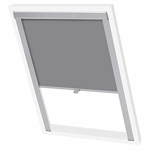 Homgoday Velux passendes Dachfensterrollo - hitzeabweisend, schmutzresistent, einfach zu montieren Model131263