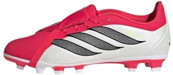 adidas Kids Scarpe da Calcio Predator Club Kids con Linguetta Ripiegabile per Terreni Naturali compatti/Multi Terreno