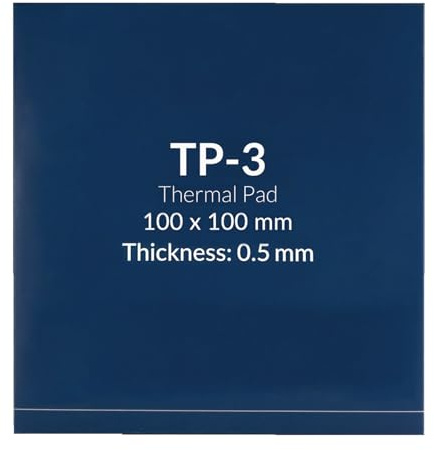 YIZITU Wärmeleitpad mit hoher Leitfähigkeit, 120 x 20 mm, idealer Lückenfüller für Elektronikkonsolen, wärmeleitend, vibrationsdämpfend