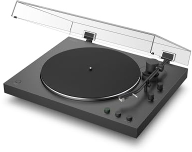 Sony PS-LX3BT Wireless Bluetooth Turntable (2026 Model) : Fully Automatic Belt Drive Vinyl Record Player with Built-in Phono EQ, Black