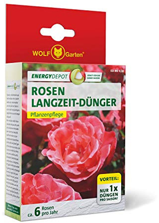 WOLF Garten - Energy Depot Rosen-Langzeitdünger ED-RO 0,32 (für ca. 4 Rosen/Jahr); 3874003