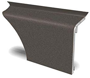 HZ SLF 2000 - Sockelleiste [Graphit] (2 Meter Sockelleiste)