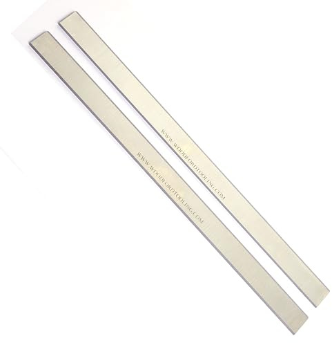 Uppspelningsbara Kity 638 hyvelblad 1 par 310 mm knivar passar också LUREM 310, SIP 01550