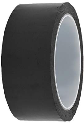 40 mm breit, 164 m lang, elektrisches Isolierband, einseitig schwarz