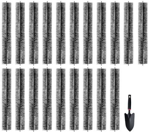 VEVOR 0810-20 Brosse de Protection de Gouttière, Noir