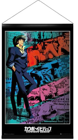 Close Up Cowboy Bebop - Manga/Anime Poster (Spike Montage) (Größe: 61cm x 91,5cm) (Poster & Posterleisten)
