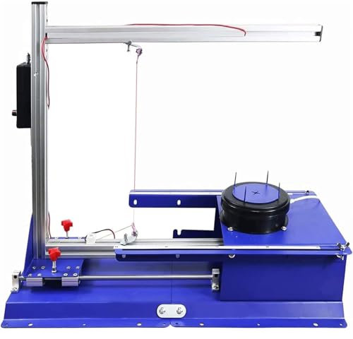 Taglierina elettrica per schiuma a filo caldo, macchina da taglio di precisione per schiuma con piattaforma girevole, taglierina per polistirolo e polistirolo da 31,5/80 cm per taglio cilindro
