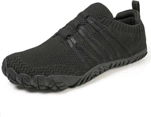 Unisex Barefoot Shoes for Men and Women with Wide Toe Box Zero Drop Design Minimalist Hike Footwear Water Shoes Five Finger Cross-Trainer Ideal for Walking Hiking and Grounding Activities