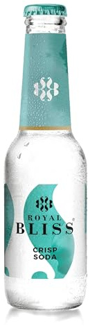 Royal Bliss Soda Lot de 24 bouteilles en verre 200 ml