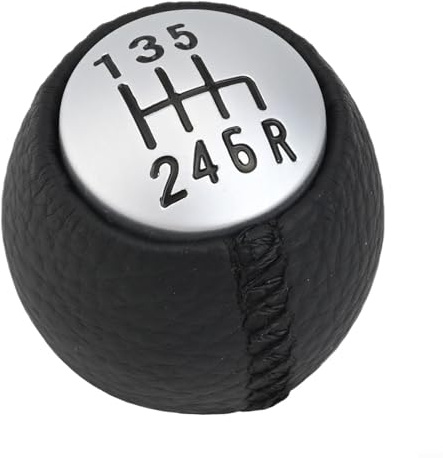 Gdfnmogo Pomo de palanca de cambios para GT, 147, 166, 6 velocidades, estilo de piel auténtica, diseño ergonómico que garantiza comodidad y agarre duradero